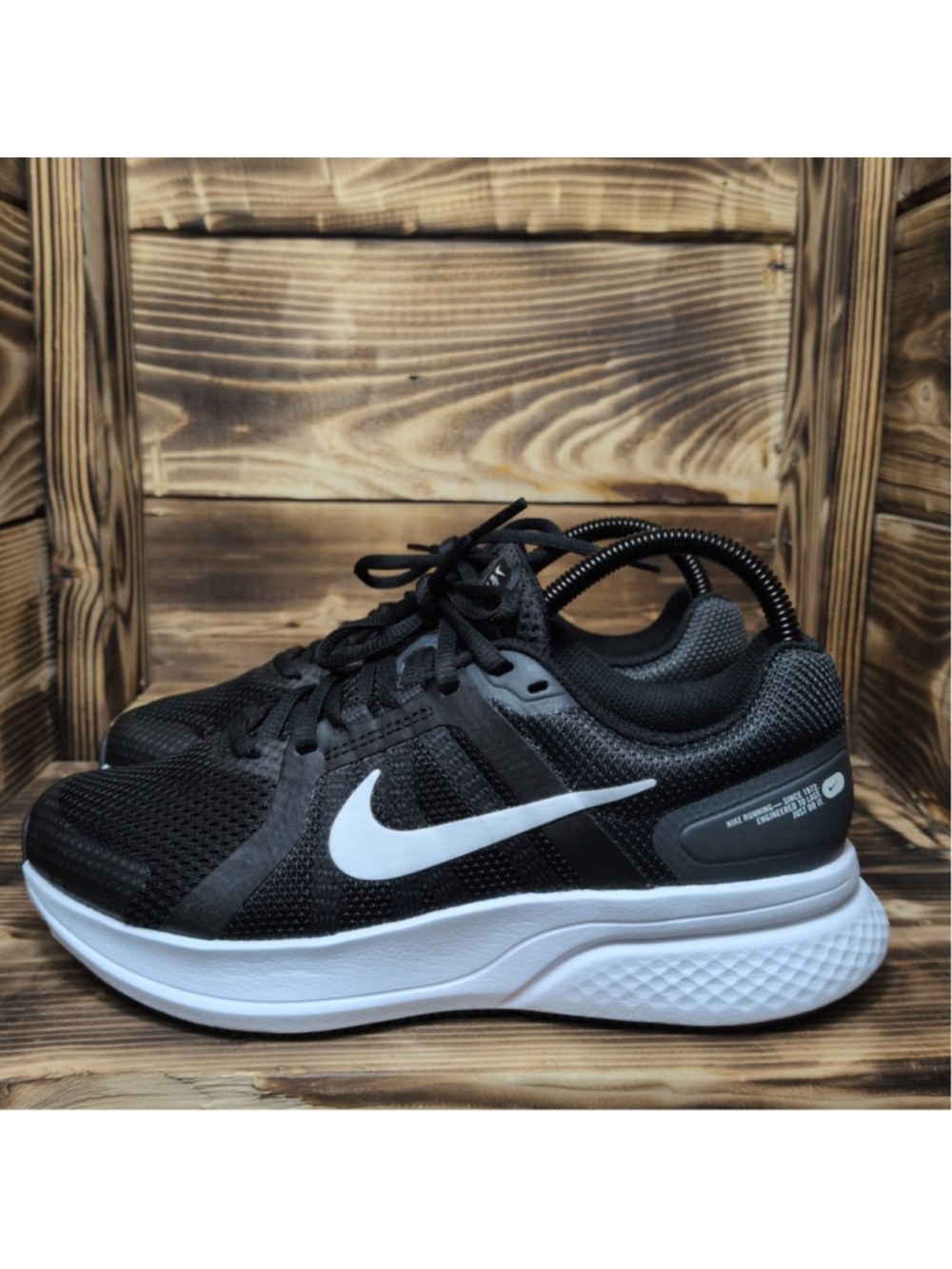 Nike Womens Run Swift 2 Black Size 7 Running Shoes Sneakers CV0568-004